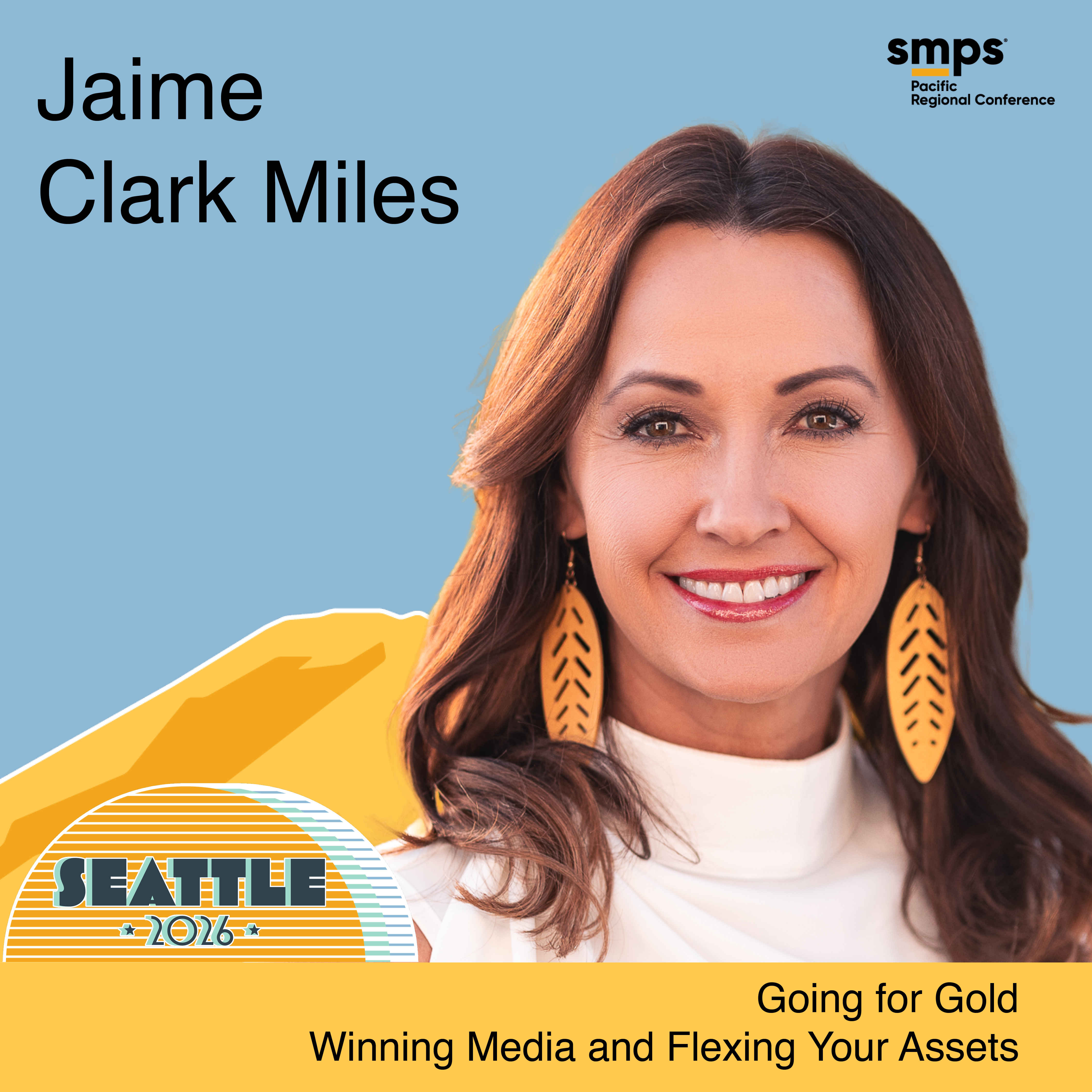 Jaime Clark Miles promo Going For Gold Winning Media and Flexing Your Assets